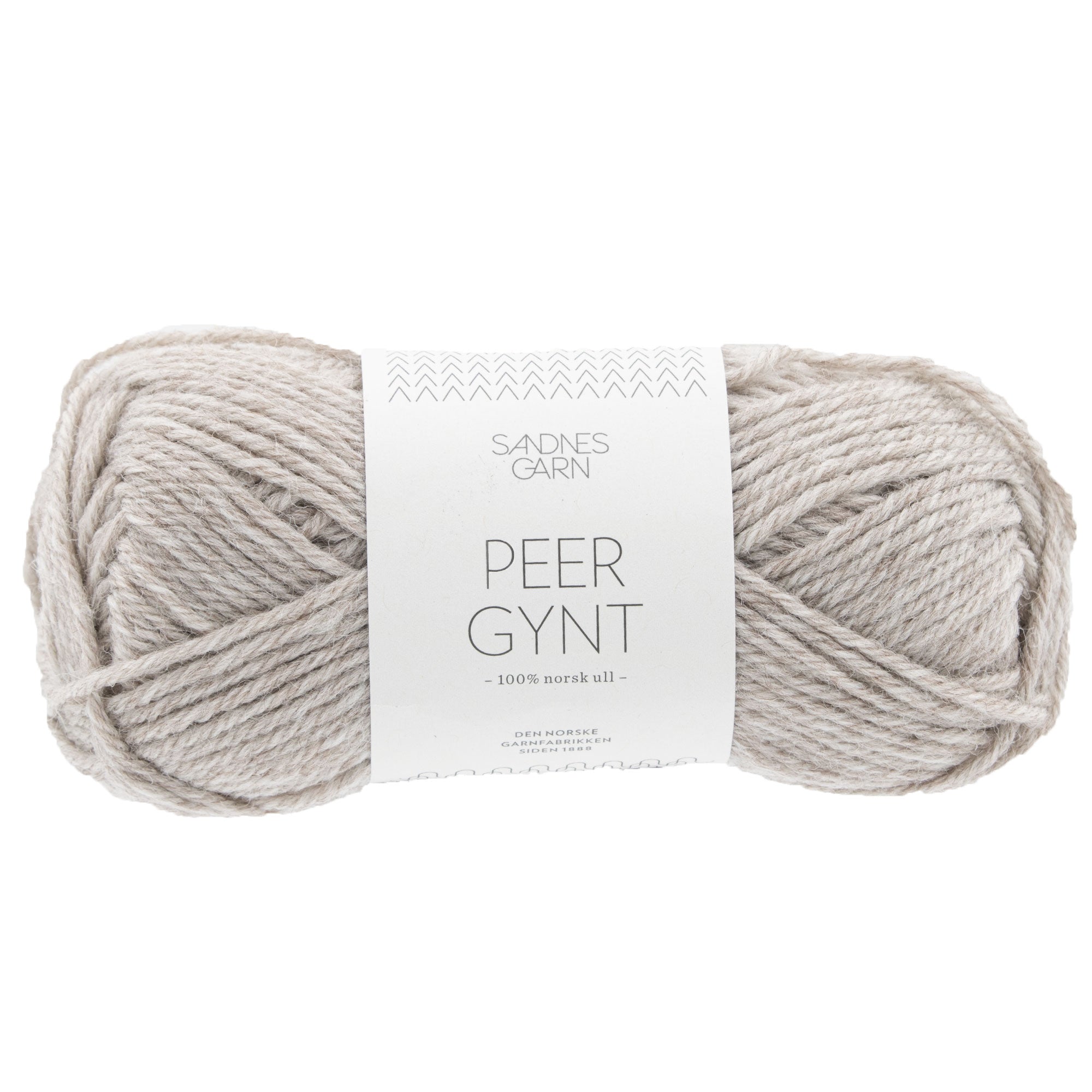 Sandnes Garn  Peer Gynt Yarn - 2650 Gray Beige Heather - Zoom Image