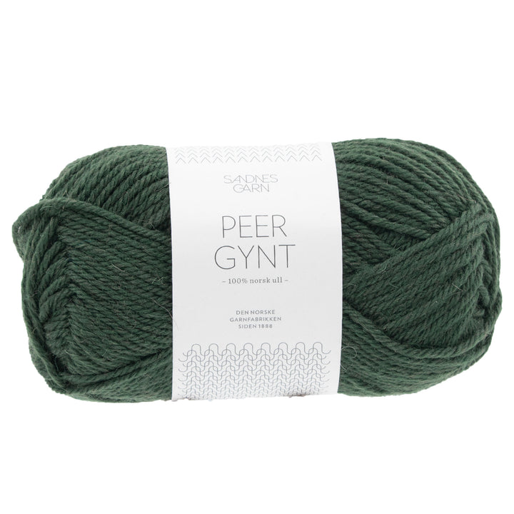 Sandnes Garn  Peer Gynt Yarn - 8082 Forest Green - Zoom Image