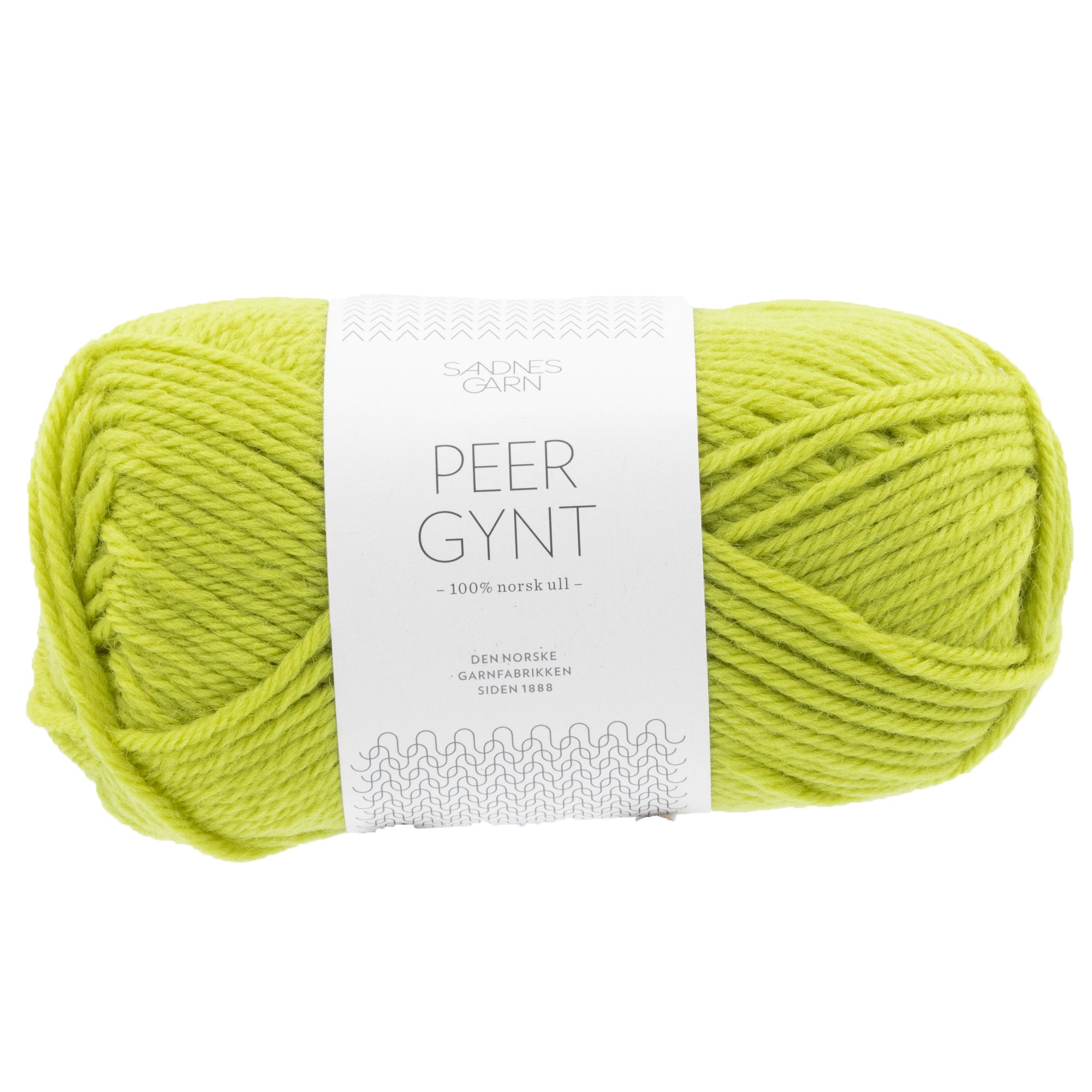 Sandnes Garn  Peer Gynt Yarn - 9825 Sunny Lime - Zoom Image