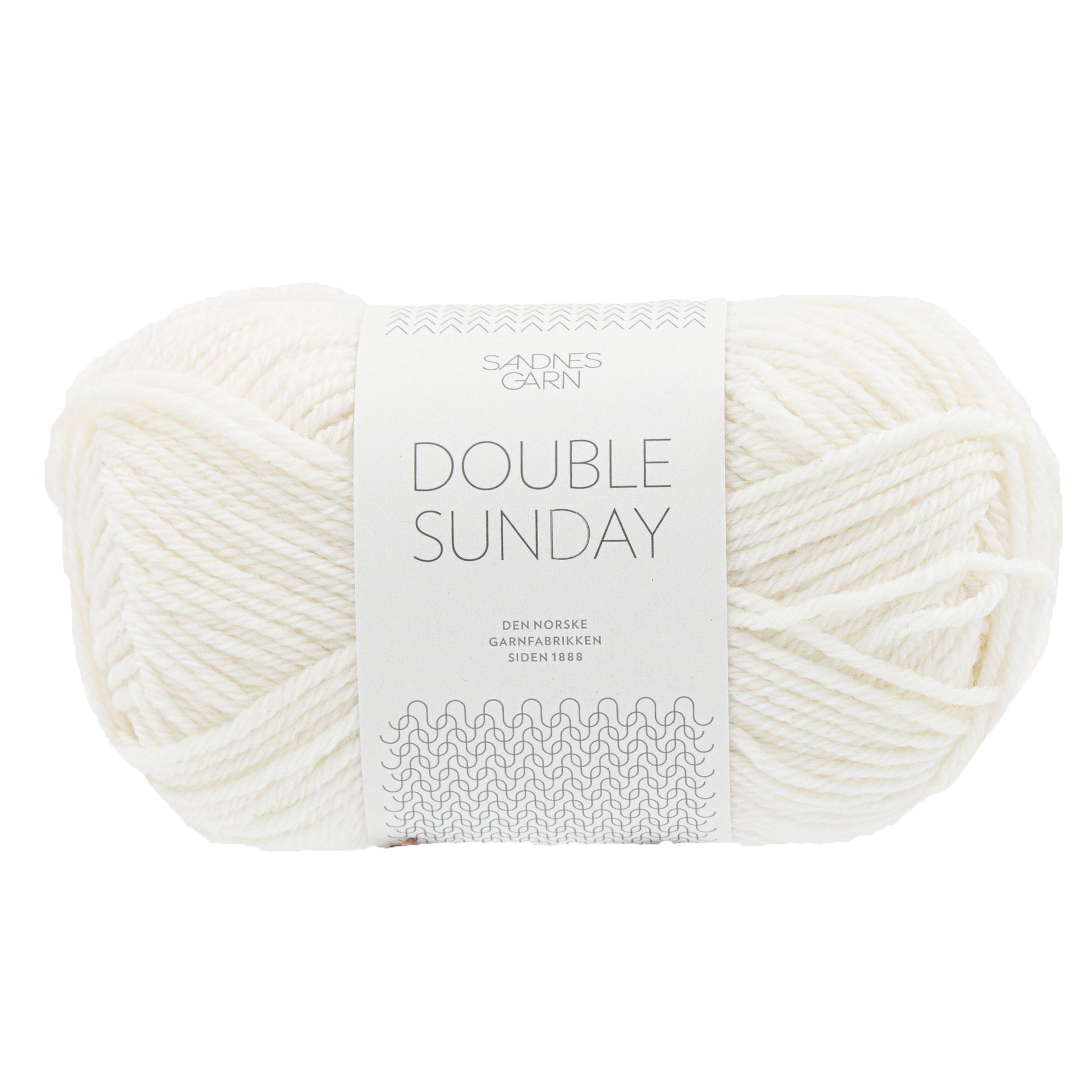 Sandnes Garn  Double Sunday Yarn - 1001 White - Zoom Image
