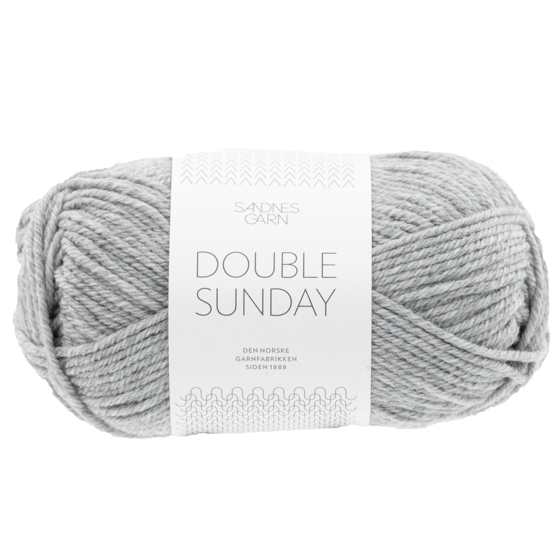 Sandnes Garn  Double Sunday Yarn - 1042 Grey Heather - Zoom Image
