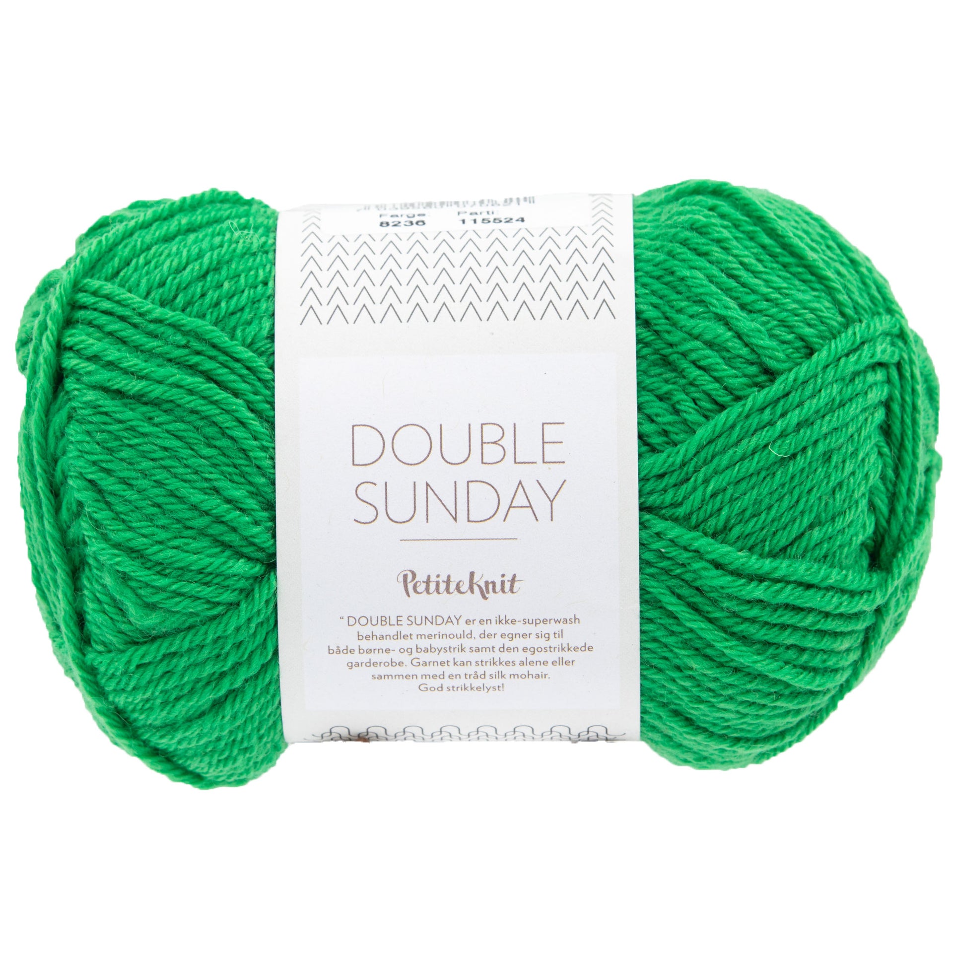 Sandnes Garn  Double Sunday Yarn - 8236 Statement Green (Petite Knits Color Palette) - Zoom Image
