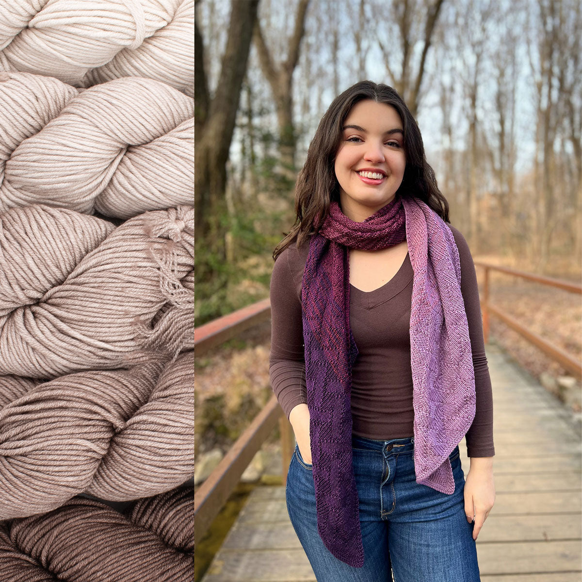Urth Yarns Textili Shawl Kits - BR10, BR20, BR30, BR40, &BR50 - Extra Image
