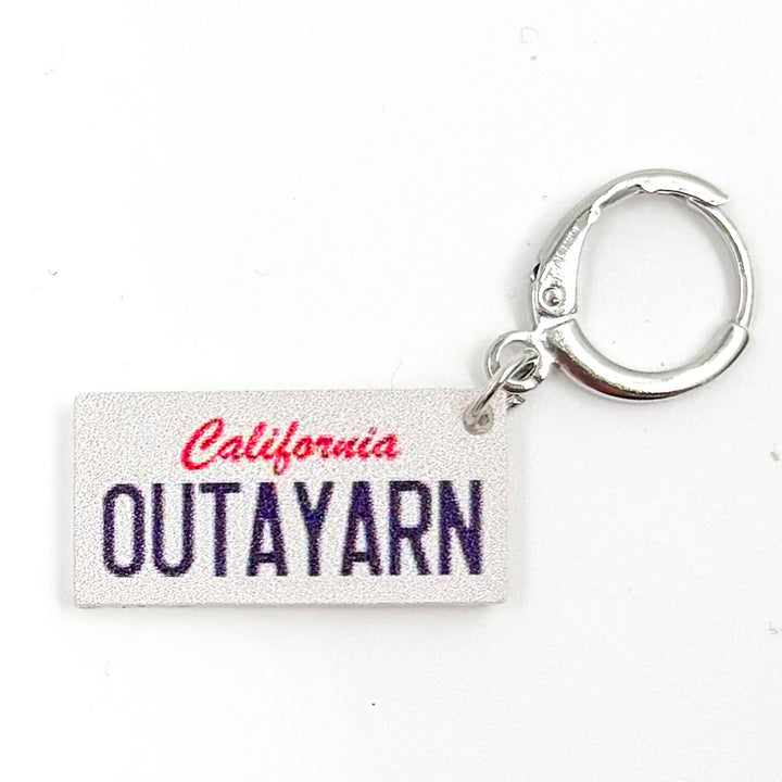 Jimmy Beans Wool State Stitch Markers - California - Extra Image