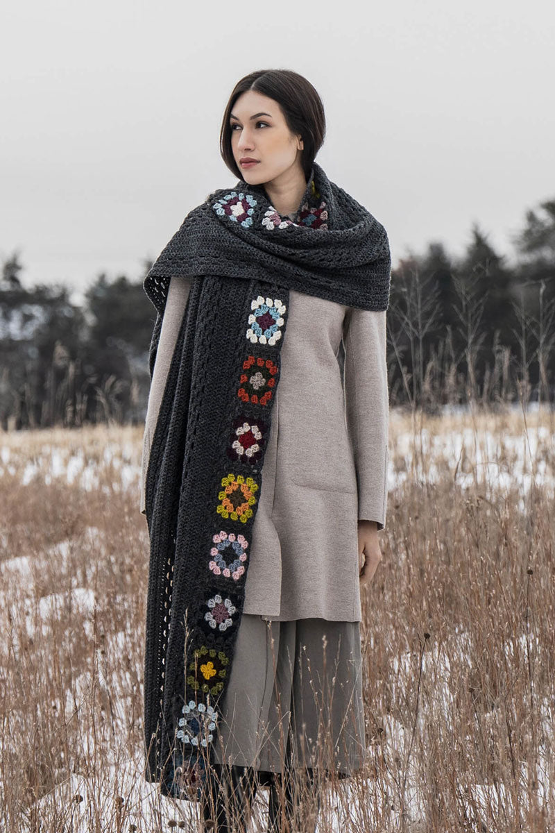 Blue Sky Fibers Kits - Brooklyn Crochet Wrap Kit - Extra Image