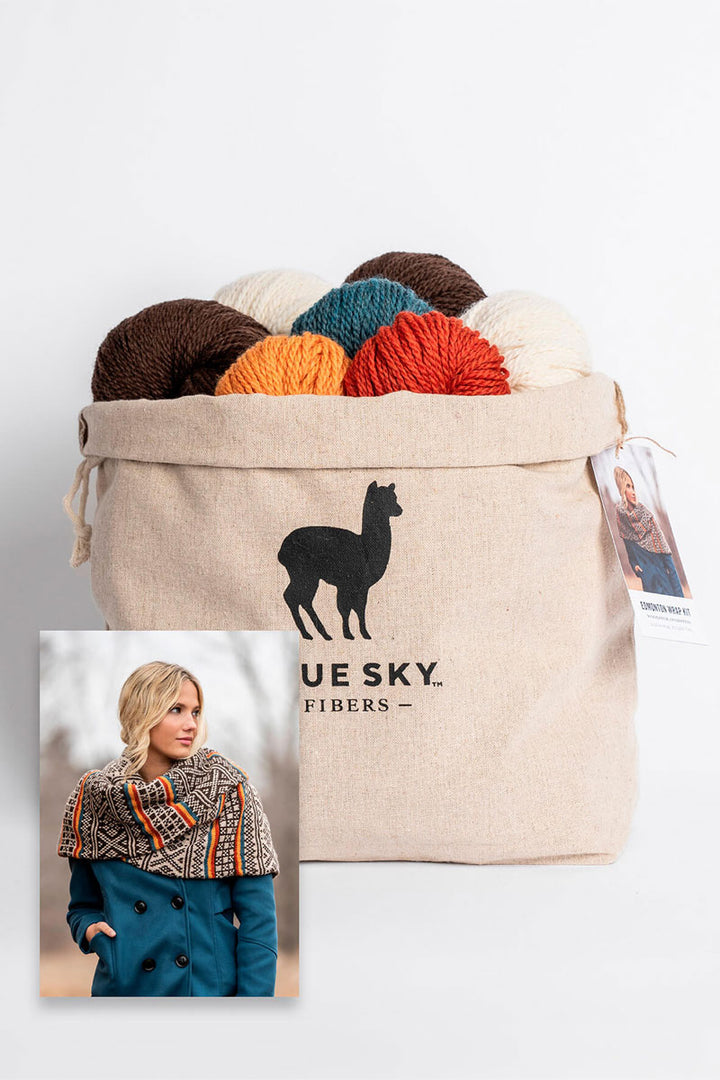 Blue Sky Fibers Kits - Edmonton Wrap Kit - Extra Image