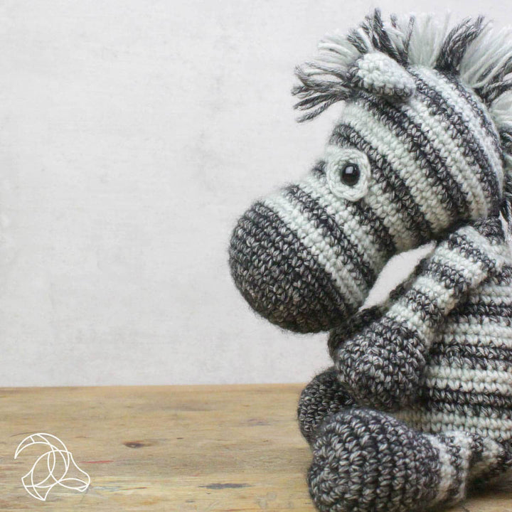 Hardicraft Plush Toys - Dirk Zebra (Crochet) - Extra Image