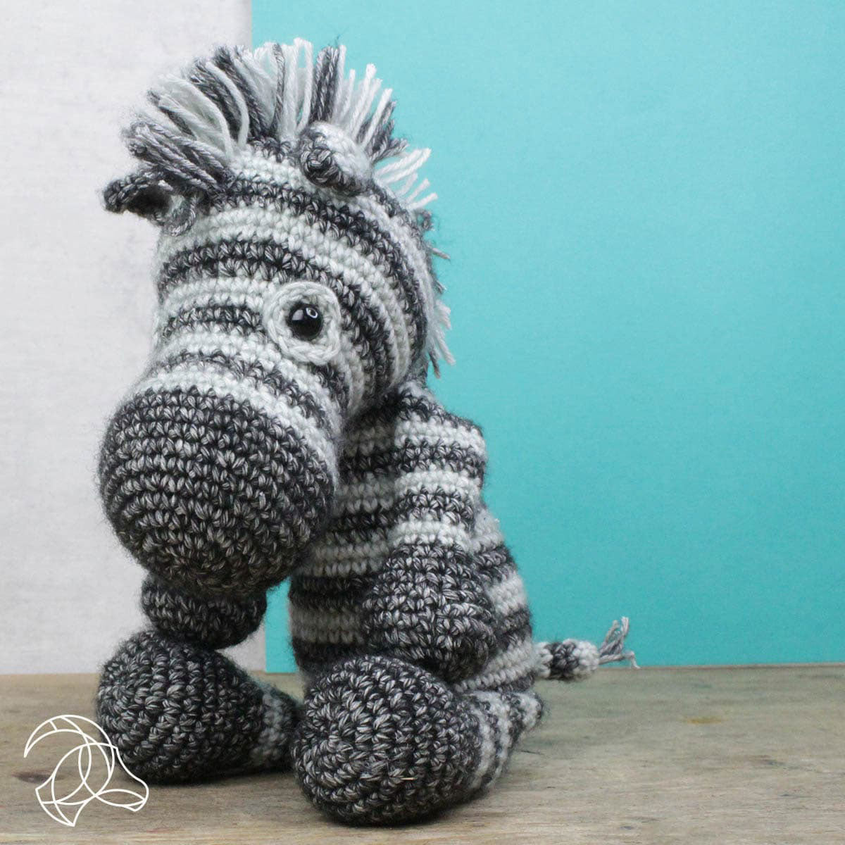 Hardicraft Plush Toys - Dirk Zebra (Crochet) - Extra Image