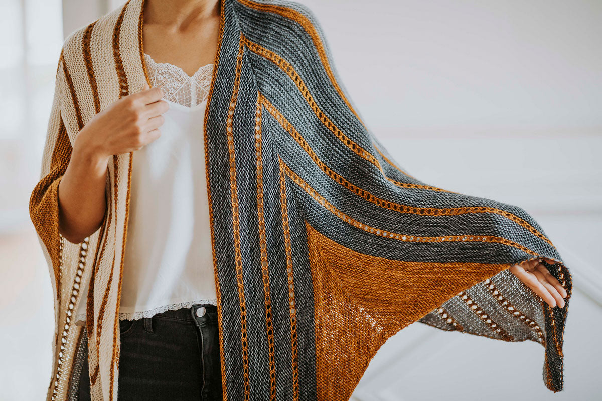 Madelinetosh The Frank Shawl Kit - Extra Image