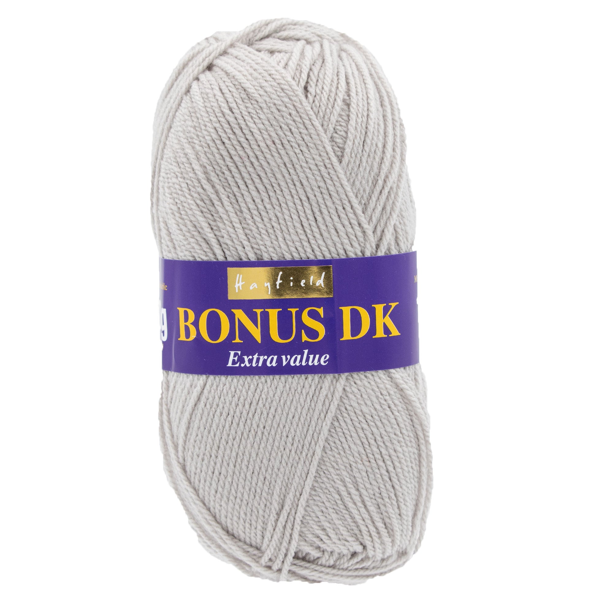 Hayfield Bonus DK Yarn - 615 Pearl Grey - Zoom Image