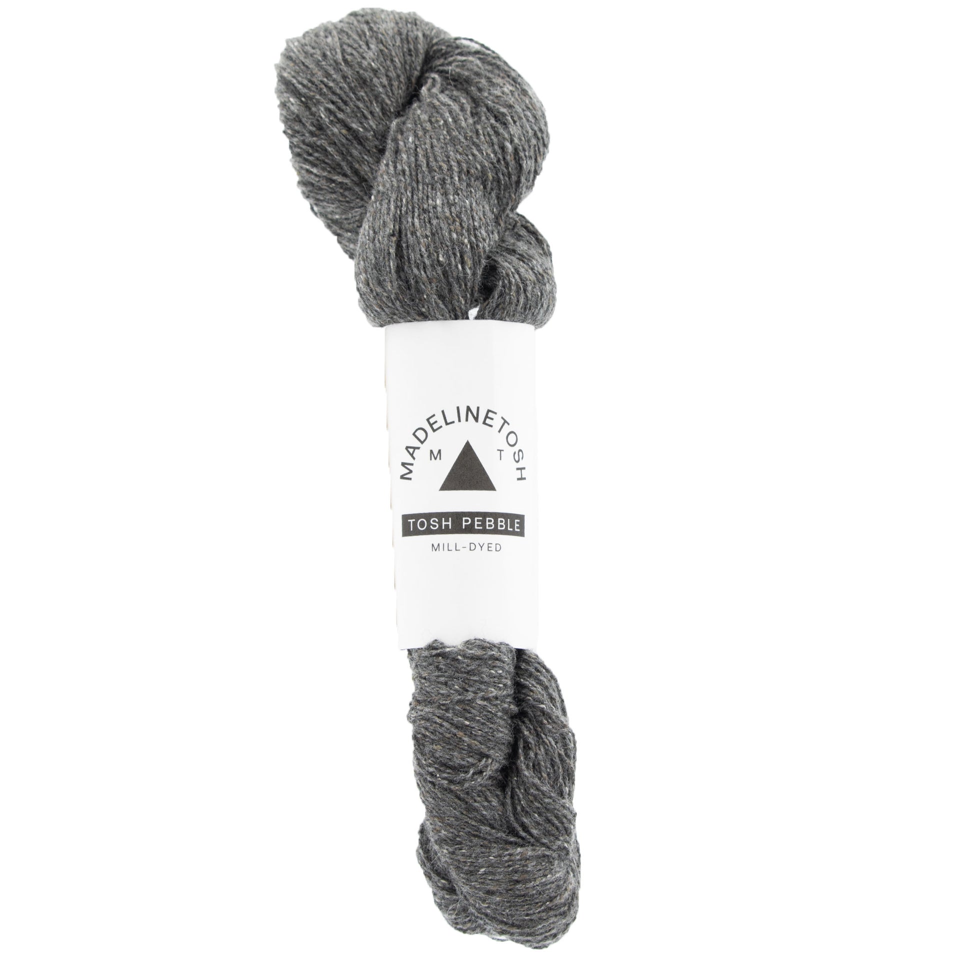 Madelinetosh Tosh Pebble Mill Dyed Yarn - Tar - Zoom Image
