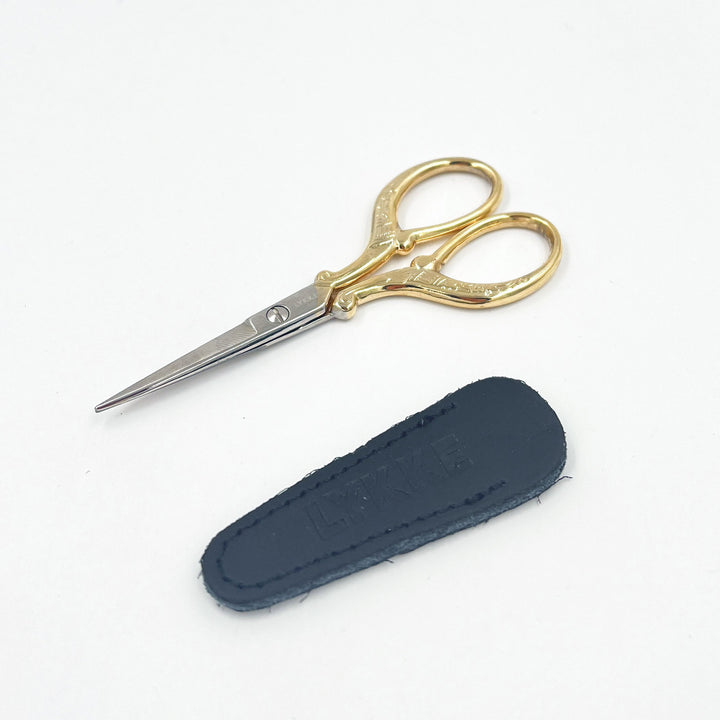 LYKKE Crafts Scissors - 24K Gold Plated Embroidery Scissors - Zoom Image