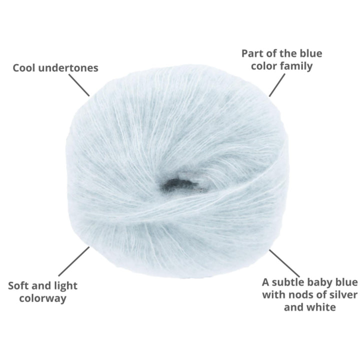 Yarn Citizen Trinity Cashmere Yarn - Glacier - Extra Image