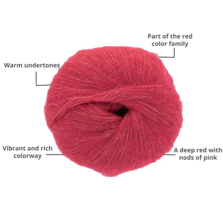 Yarn Citizen Trinity Cashmere Yarn - Brick - Extra Image