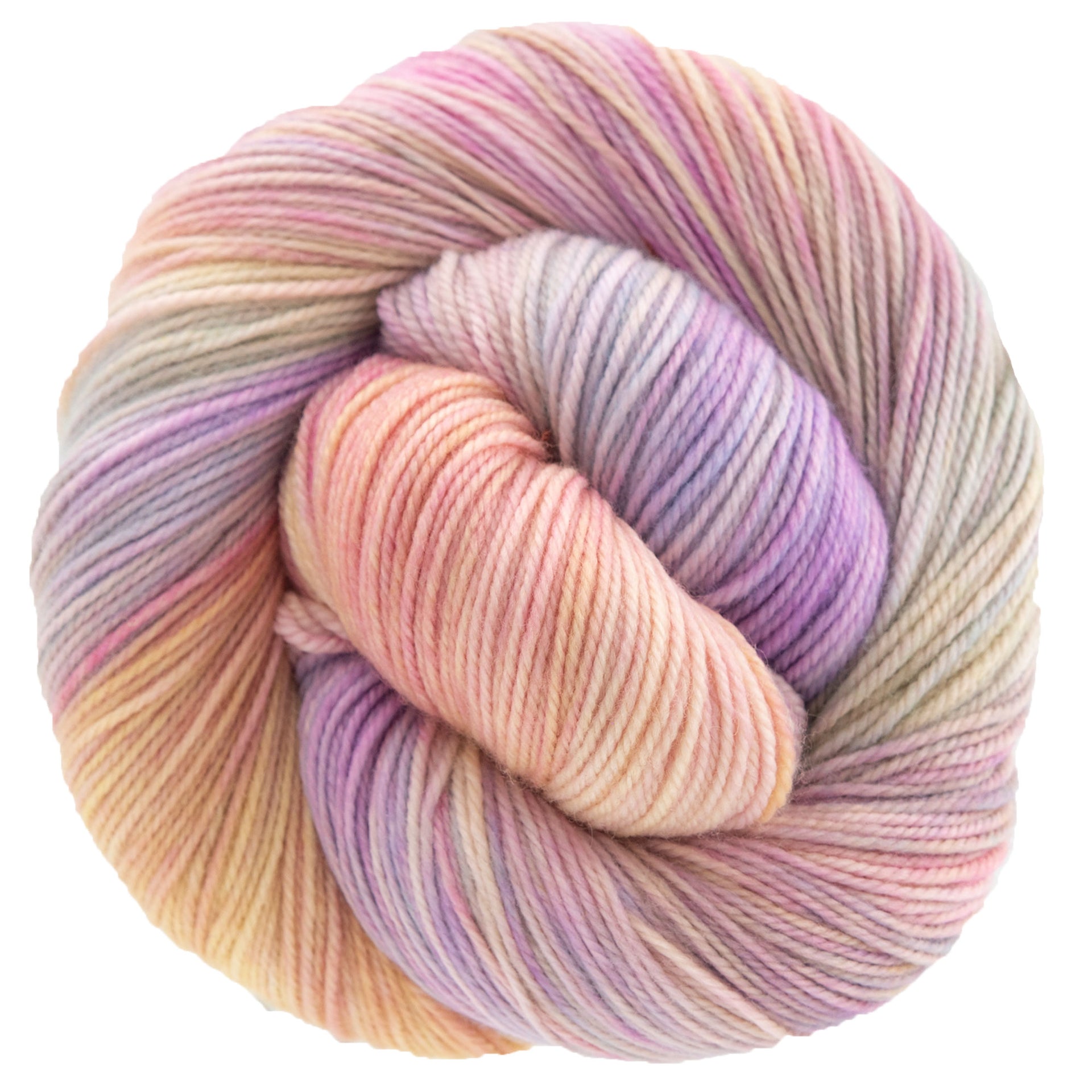 Dream in Color Smooshy Yarn - Gold & Kisses - Zoom Image
