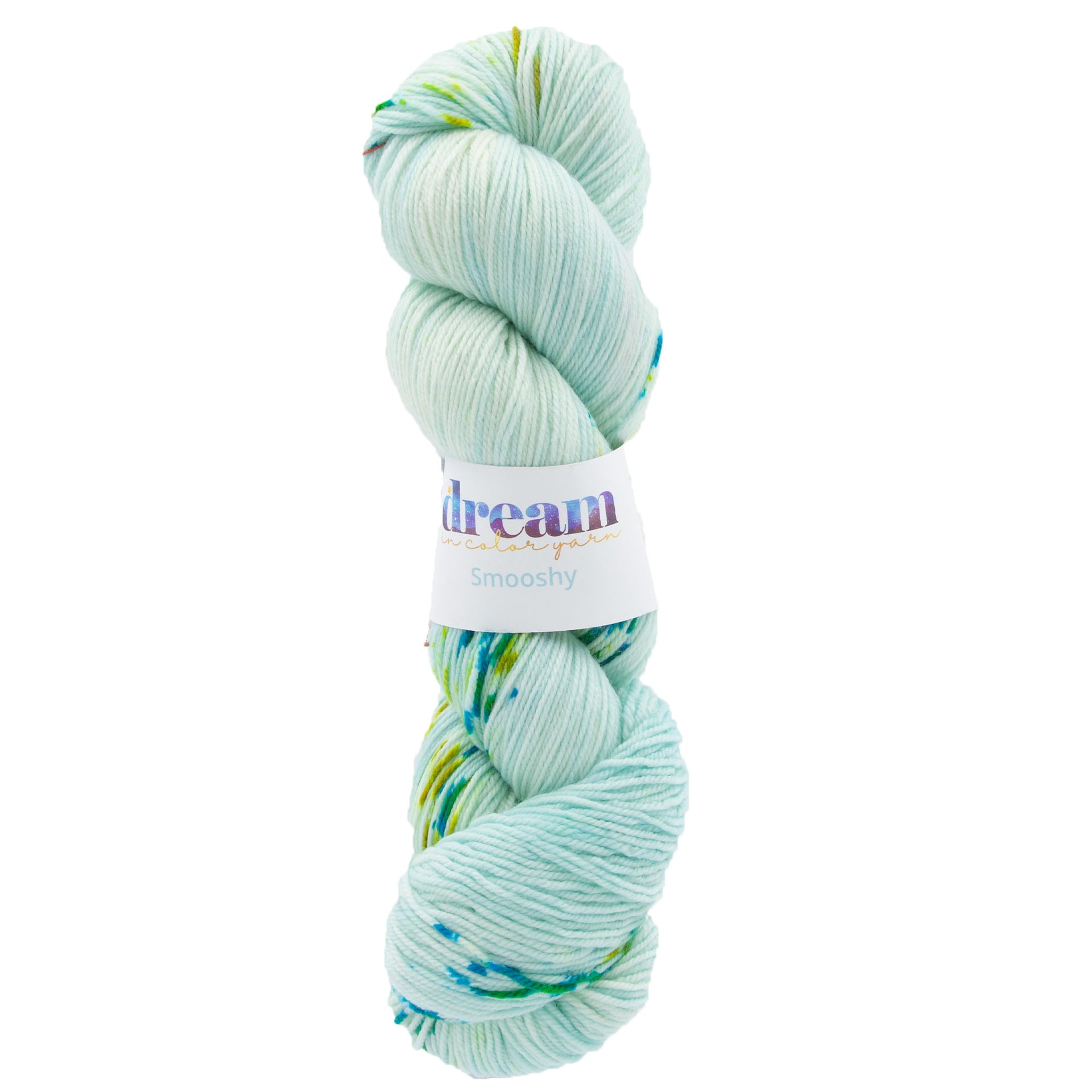 Dream in Color Smooshy Yarn - Mint Drop - Zoom Image
