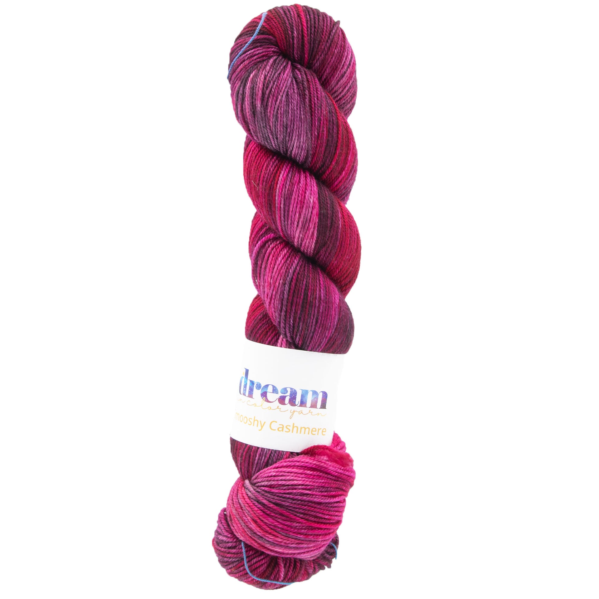 Dream in Color Smooshy Cashmere Yarn - Wineberry - Zoom Image
