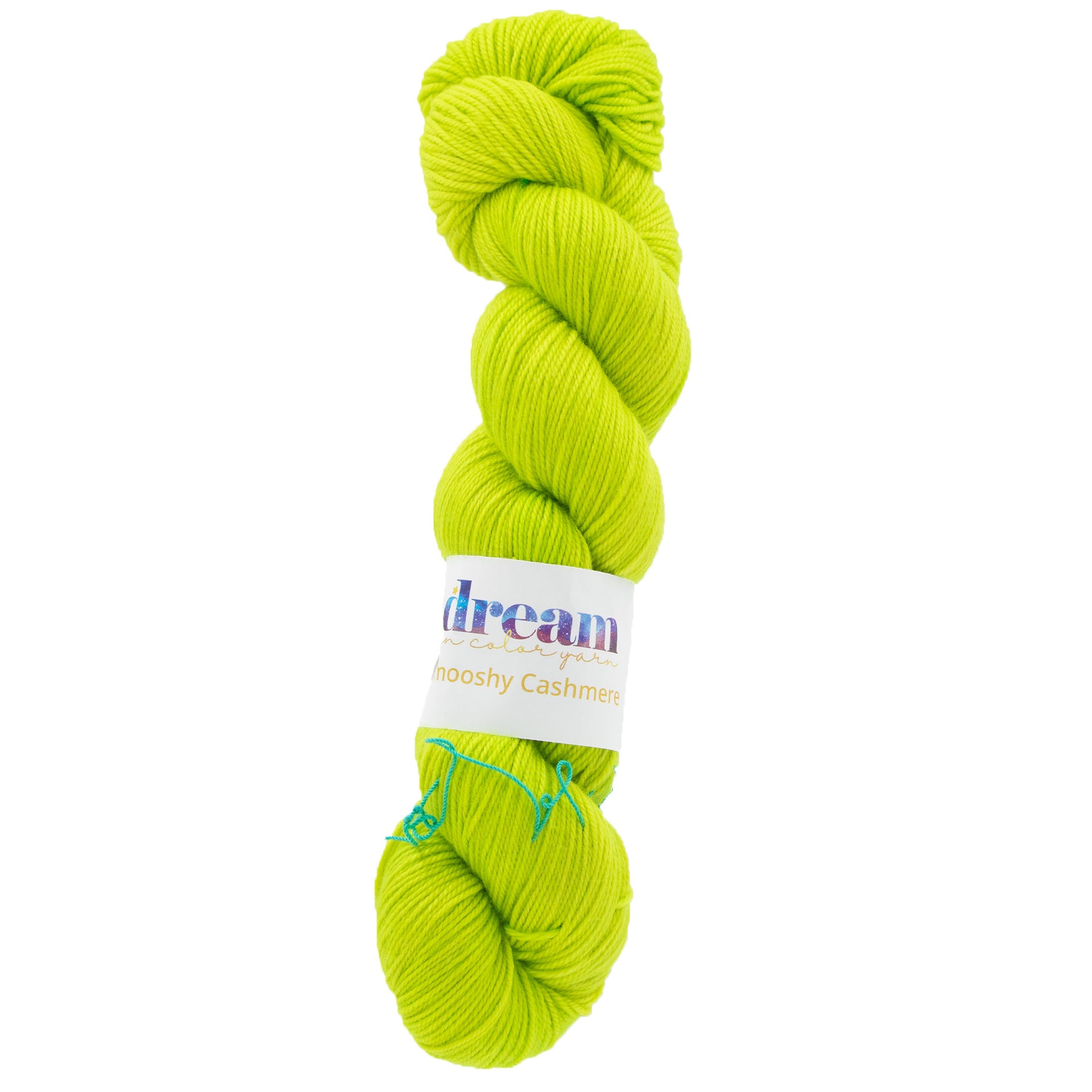 Dream in Color Smooshy Cashmere Yarn - Pickle Ball - Zoom Image
