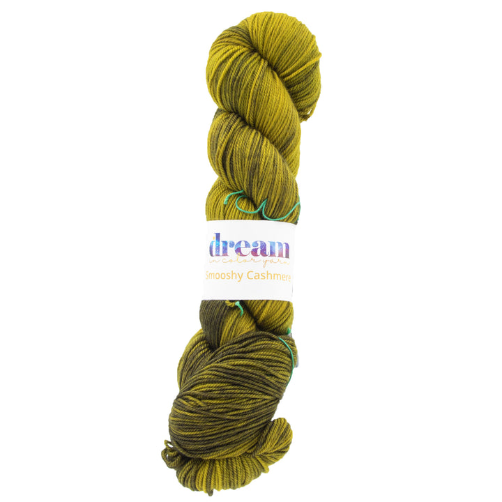 Dream in Color Smooshy Cashmere Yarn - Scorched Lime - Zoom Image