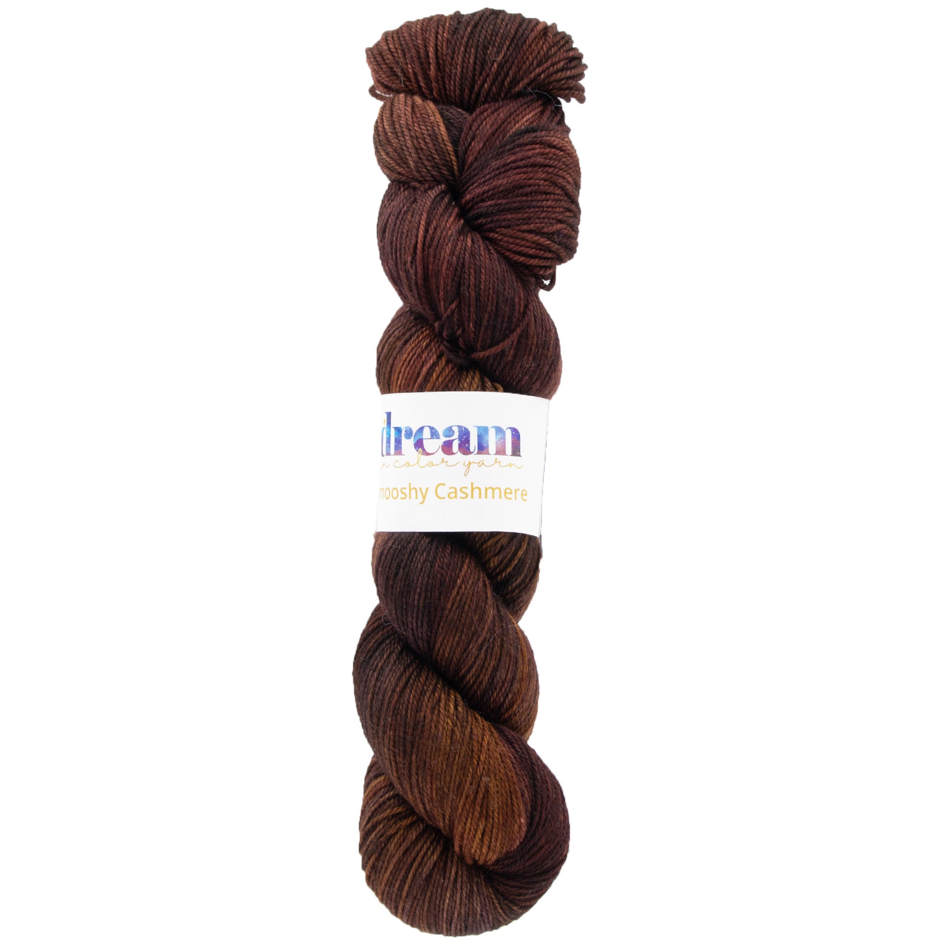 Dream in Color Smooshy Cashmere Yarn - Brownie - Zoom Image

