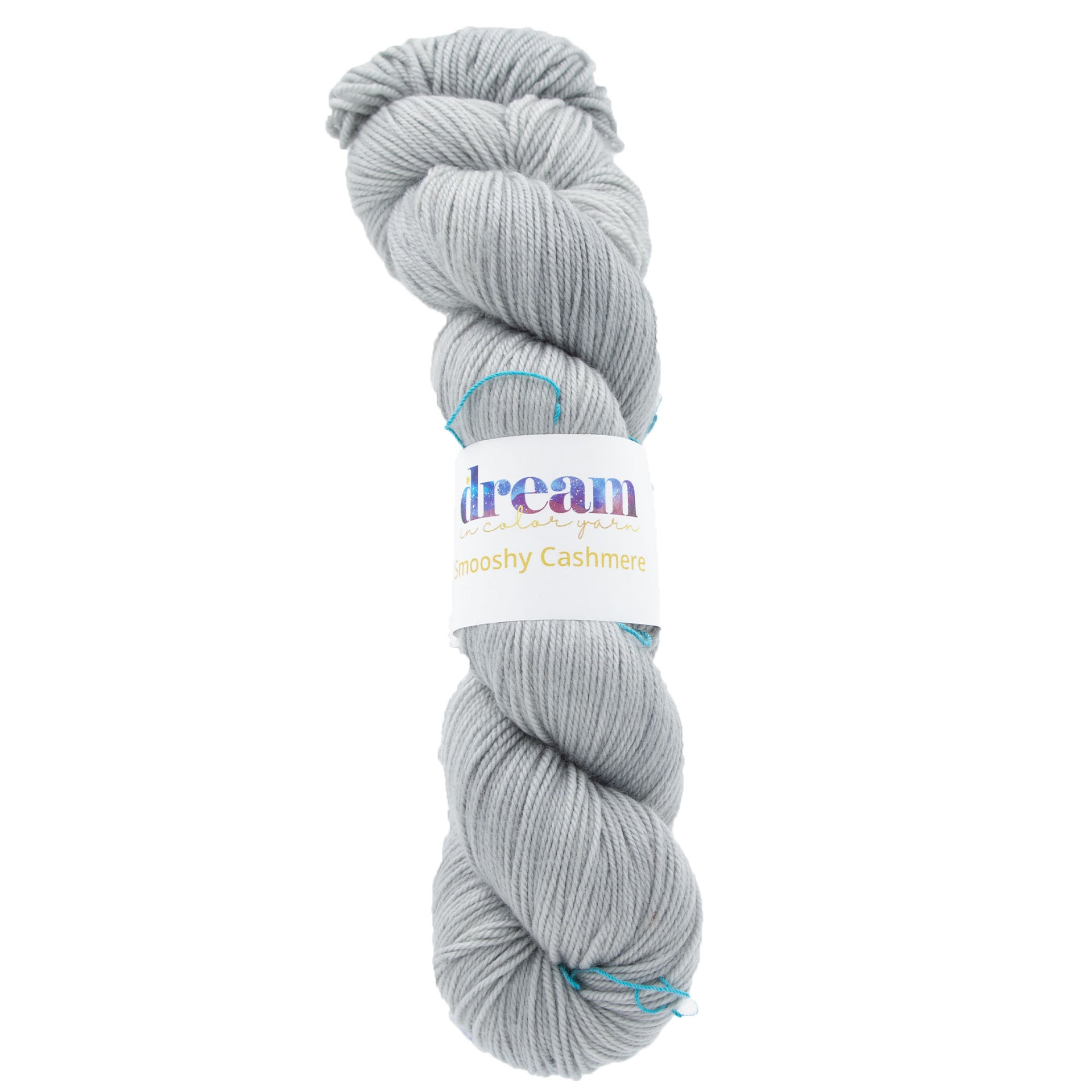 Dream in Color Smooshy Cashmere Yarn - Grey Tabby - Zoom Image
