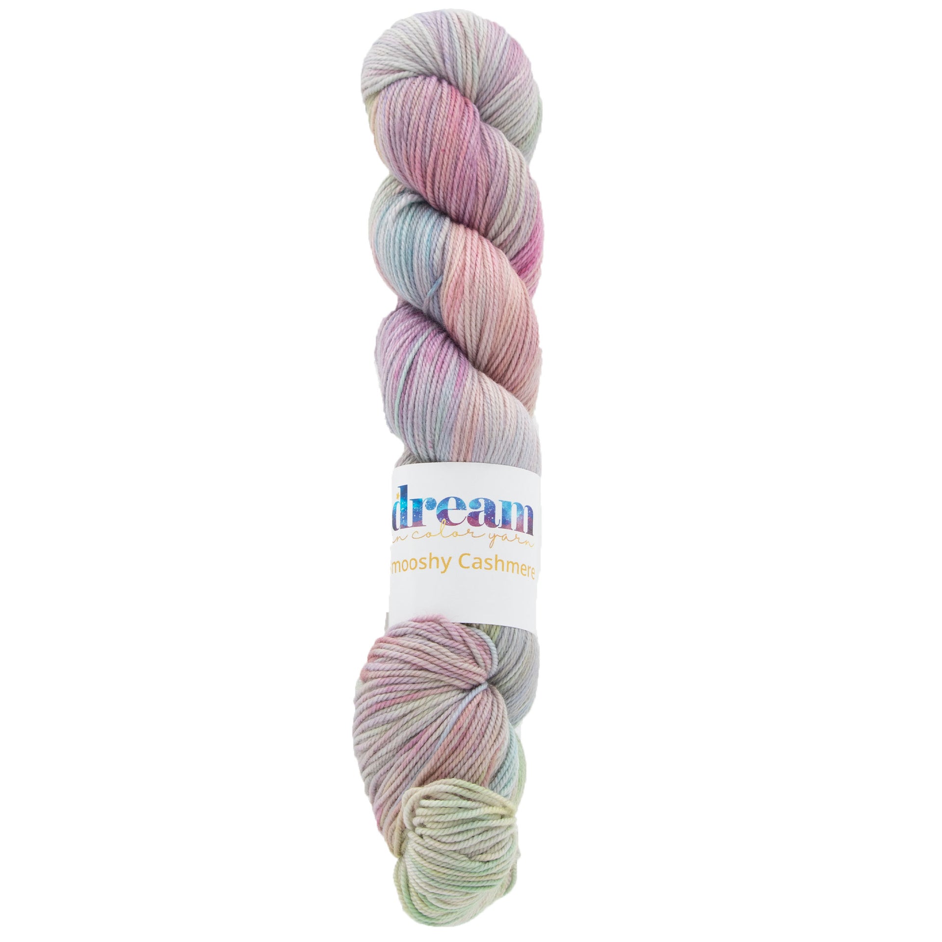 Dream in Color Smooshy Cashmere Yarn - Milky Spite - Zoom Image
