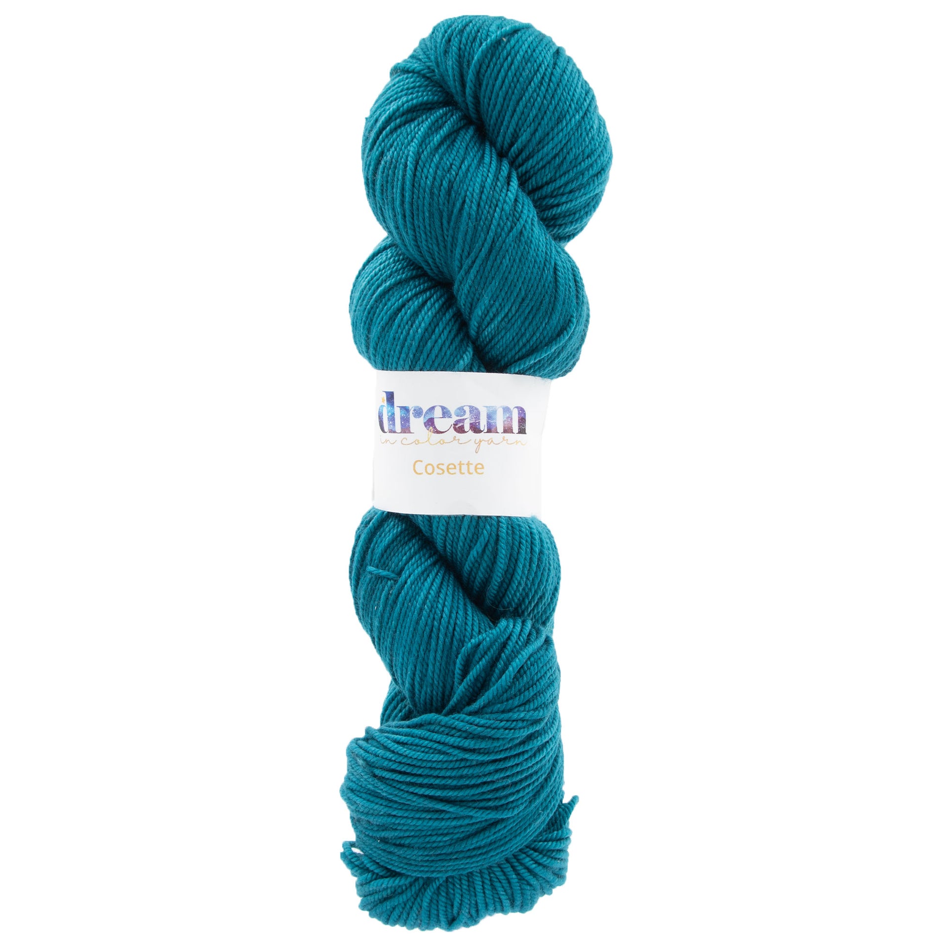 Dream in Color Cosette Yarn - Bermuda Teal - Zoom Image
