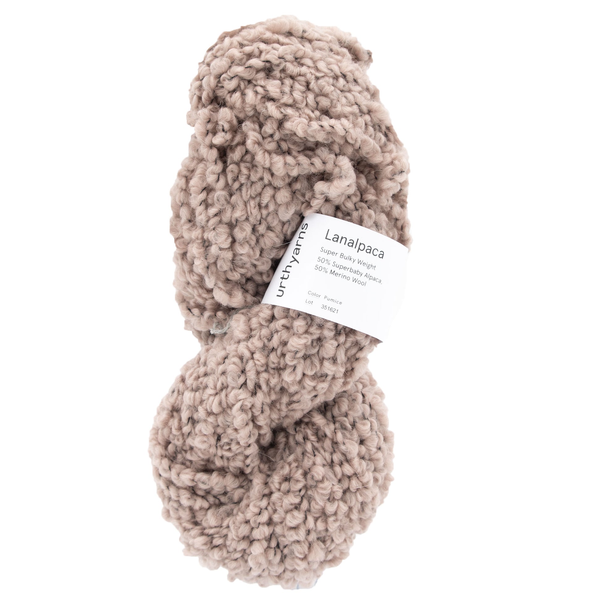 Urth Yarns Lanalpaca Yarn - Pumice - Zoom Image
