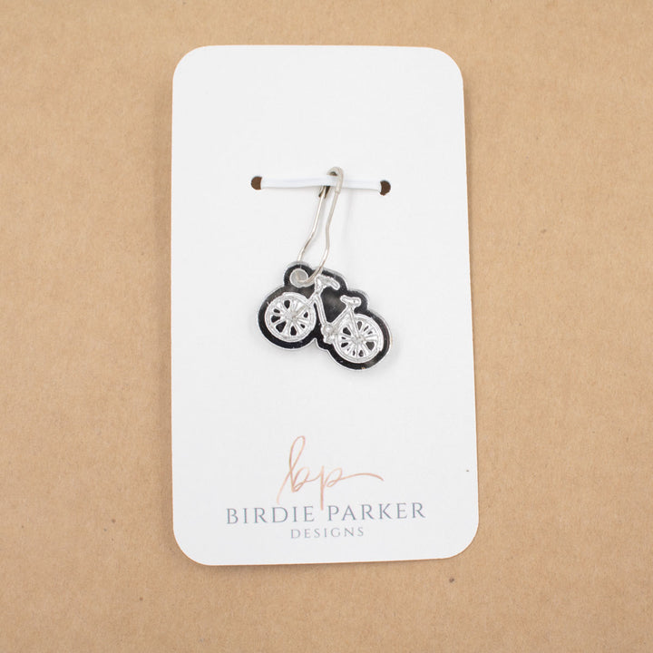 Birdie Parker Stitch Markers - Bicycle - Extra Image