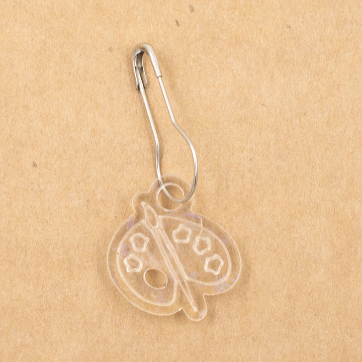 Birdie Parker Stitch Markers - Paint Palette - Extra Image