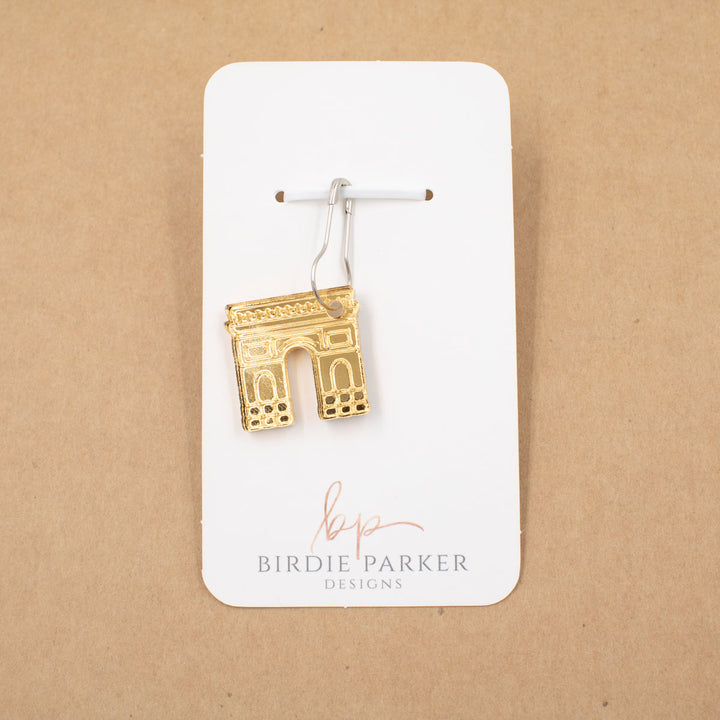 Birdie Parker Stitch Markers - Arc de Triomphe - Extra Image