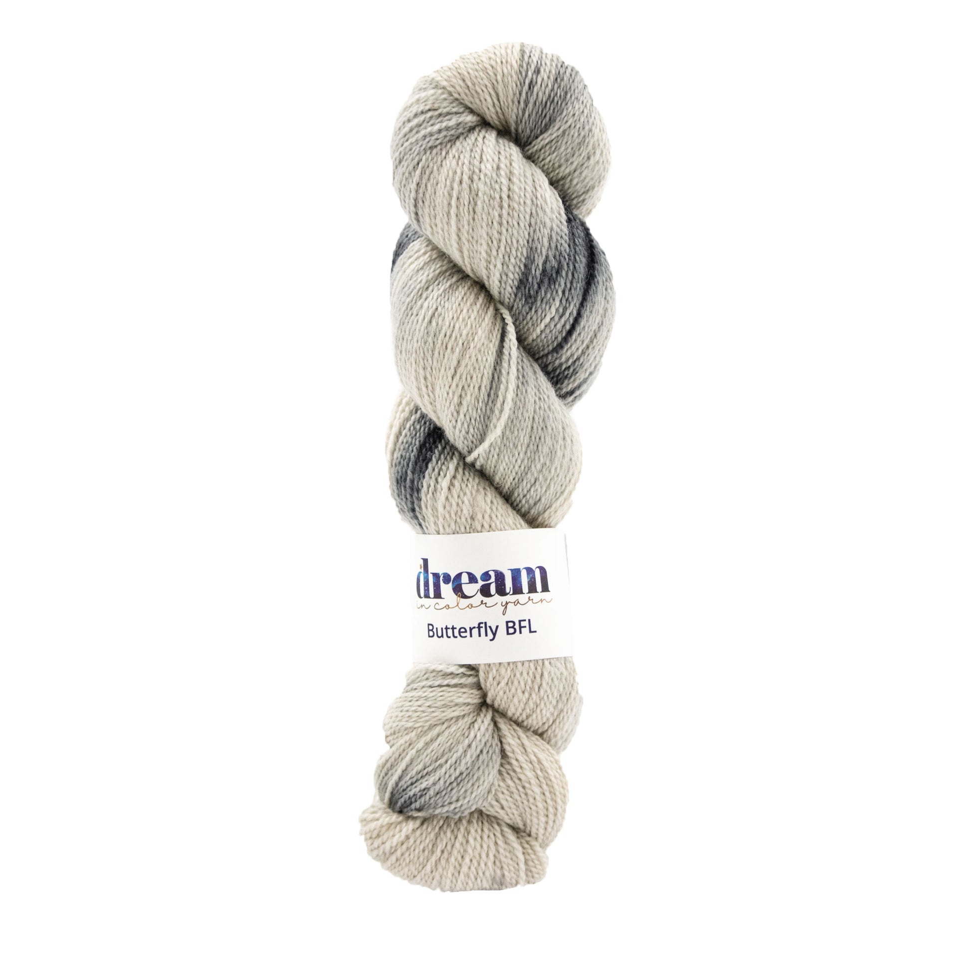 Dream in Color Butterfly Yarn - Black & White - Zoom Image
