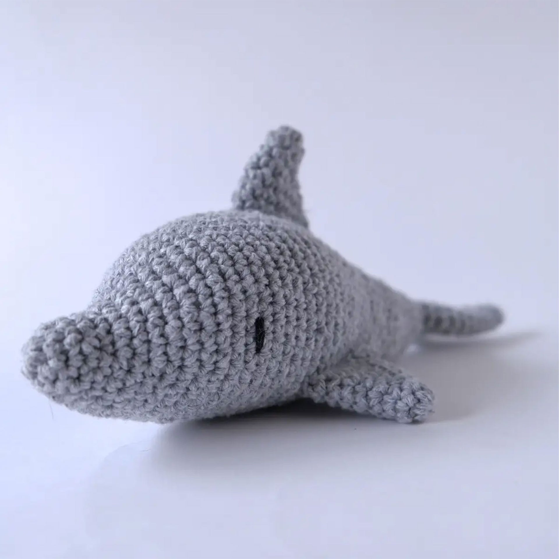 Hoooked Plush Crochet Toys - Dolphin Sado - Zoom Image
