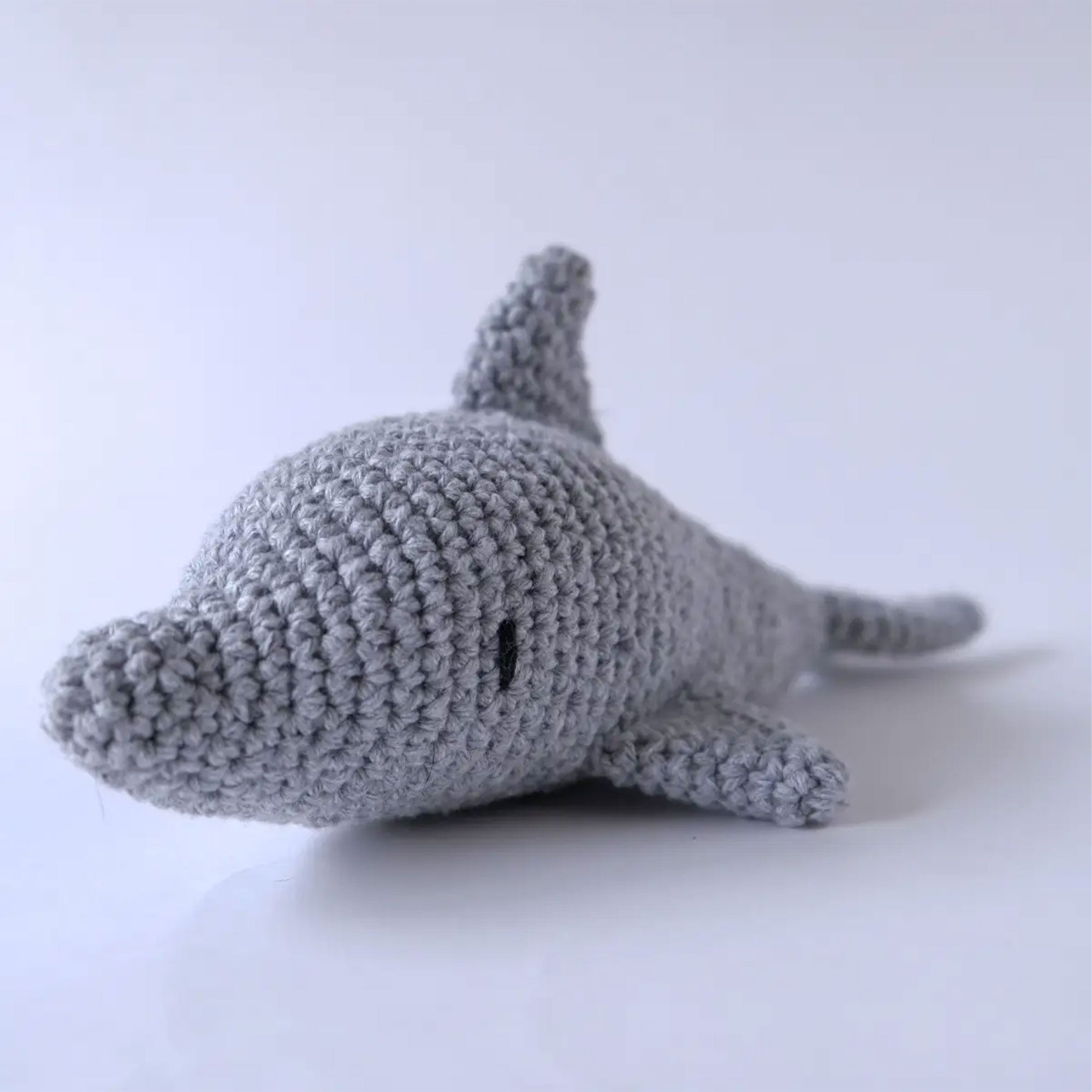 Hoooked Plush Crochet Toys - Dolphin Sado - Zoom Image