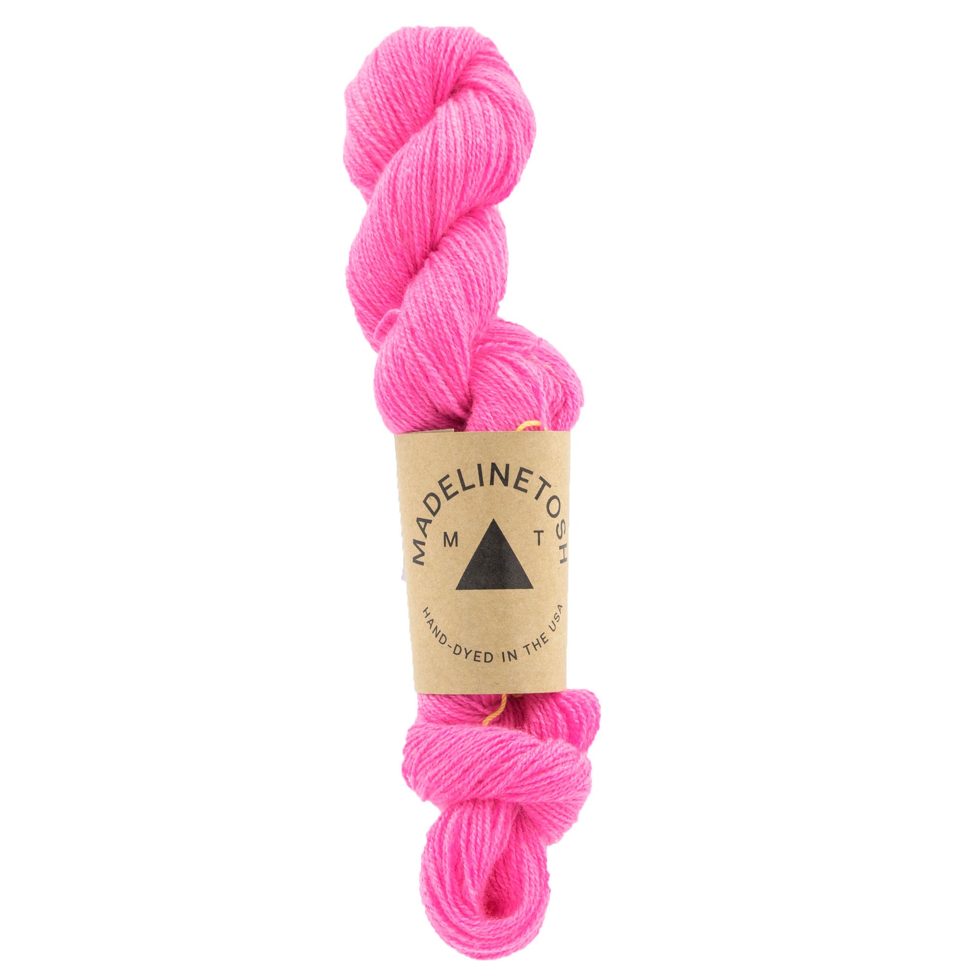 Madelinetosh Tosh Pebble Yarn - Fluoro Rose - Zoom Image

