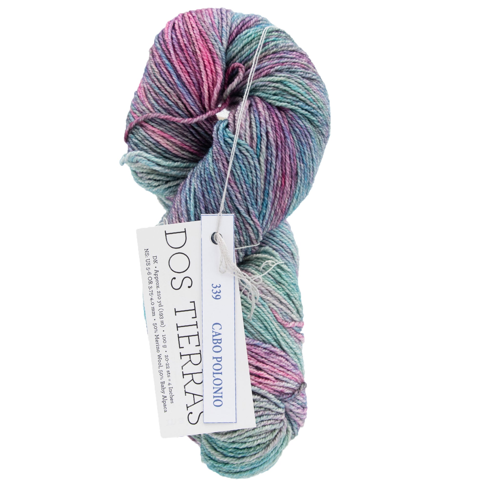 Malabrigo Dos Tierras Yarn - 339 Cabo Polonio - Zoom Image