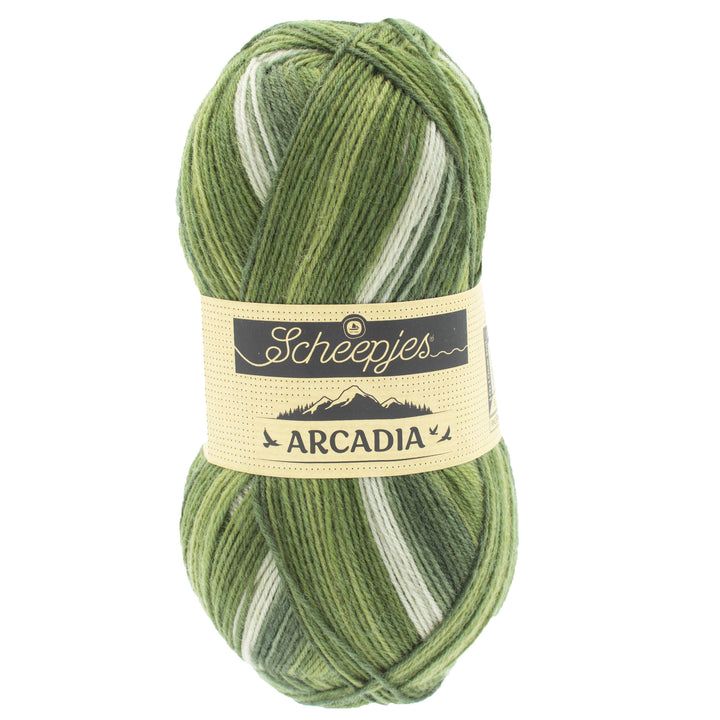 Scheepjes Arcadia Yarn - 905 Rainforest - Zoom Image
