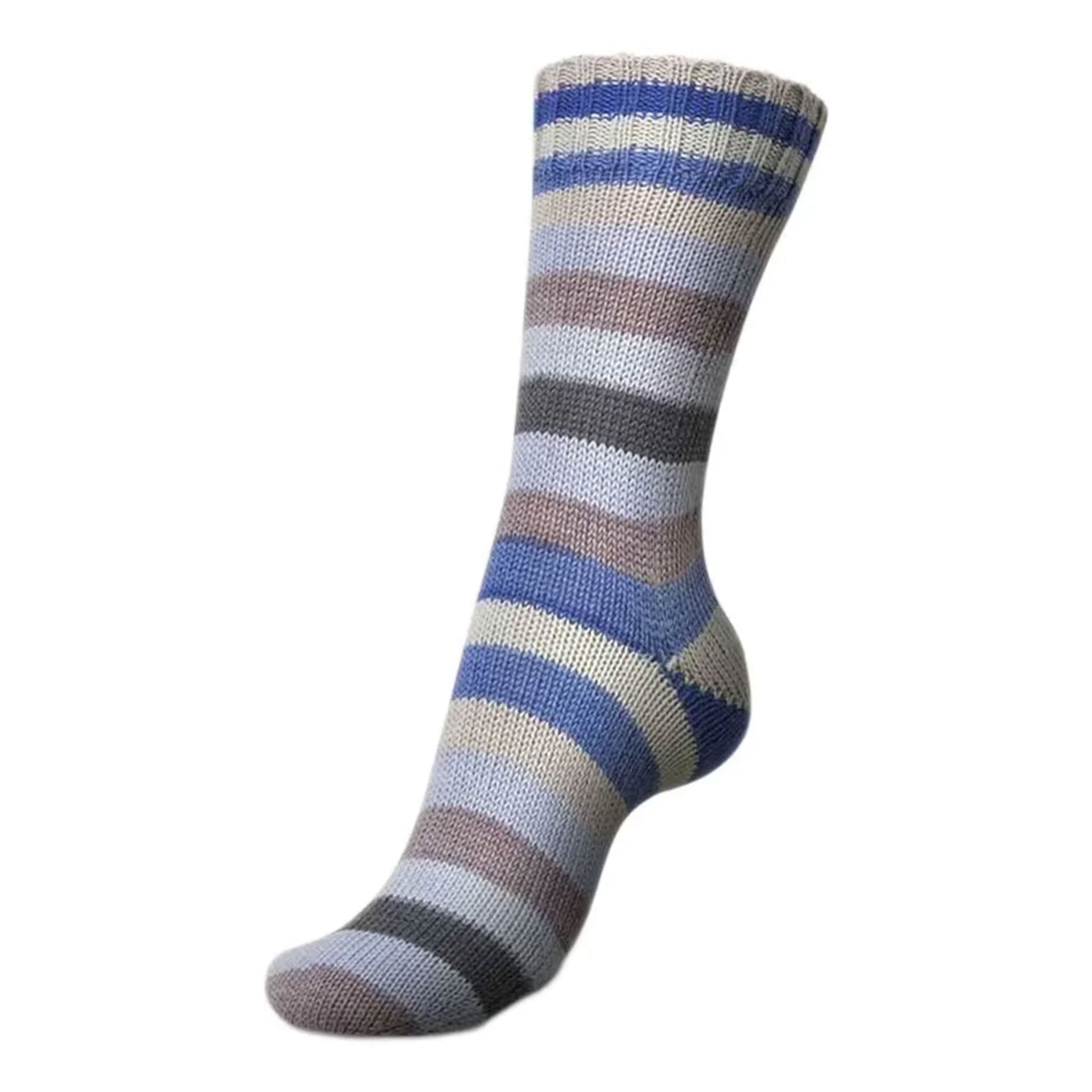 REGIA 4-Ply Color Yarn - 2737 - Blue Grey Color - Zoom Image
