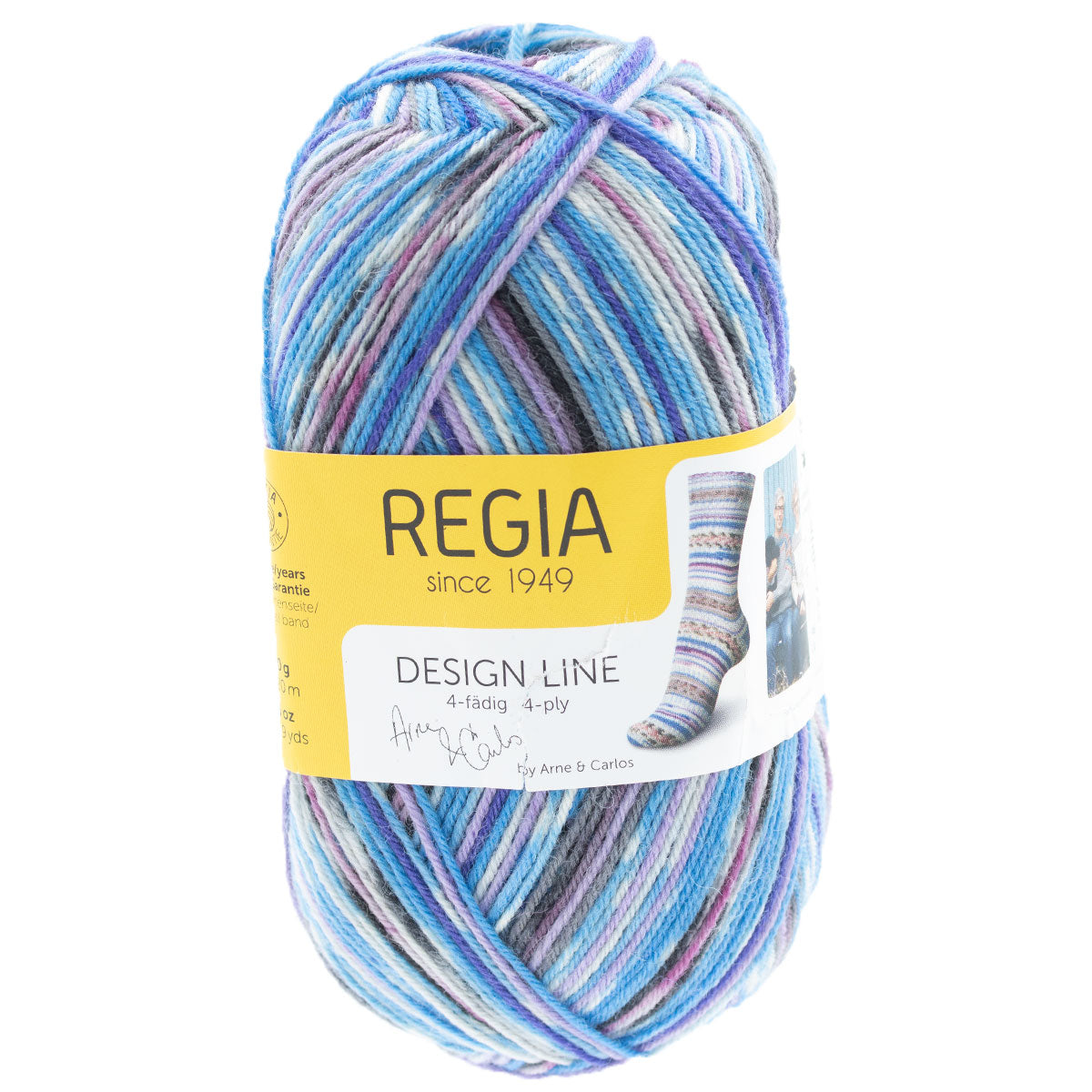 REGIA Design Line by Arne & Carlos - 100g Yarn - 3881 Nusfjord Color - Extra Image
