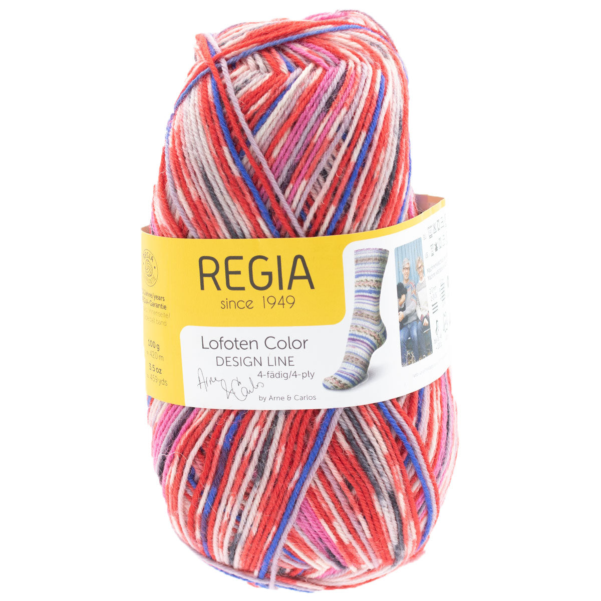 REGIA Design Line by Arne & Carlos - 100g Yarn - 3885 Henningsvaer - Extra Image

