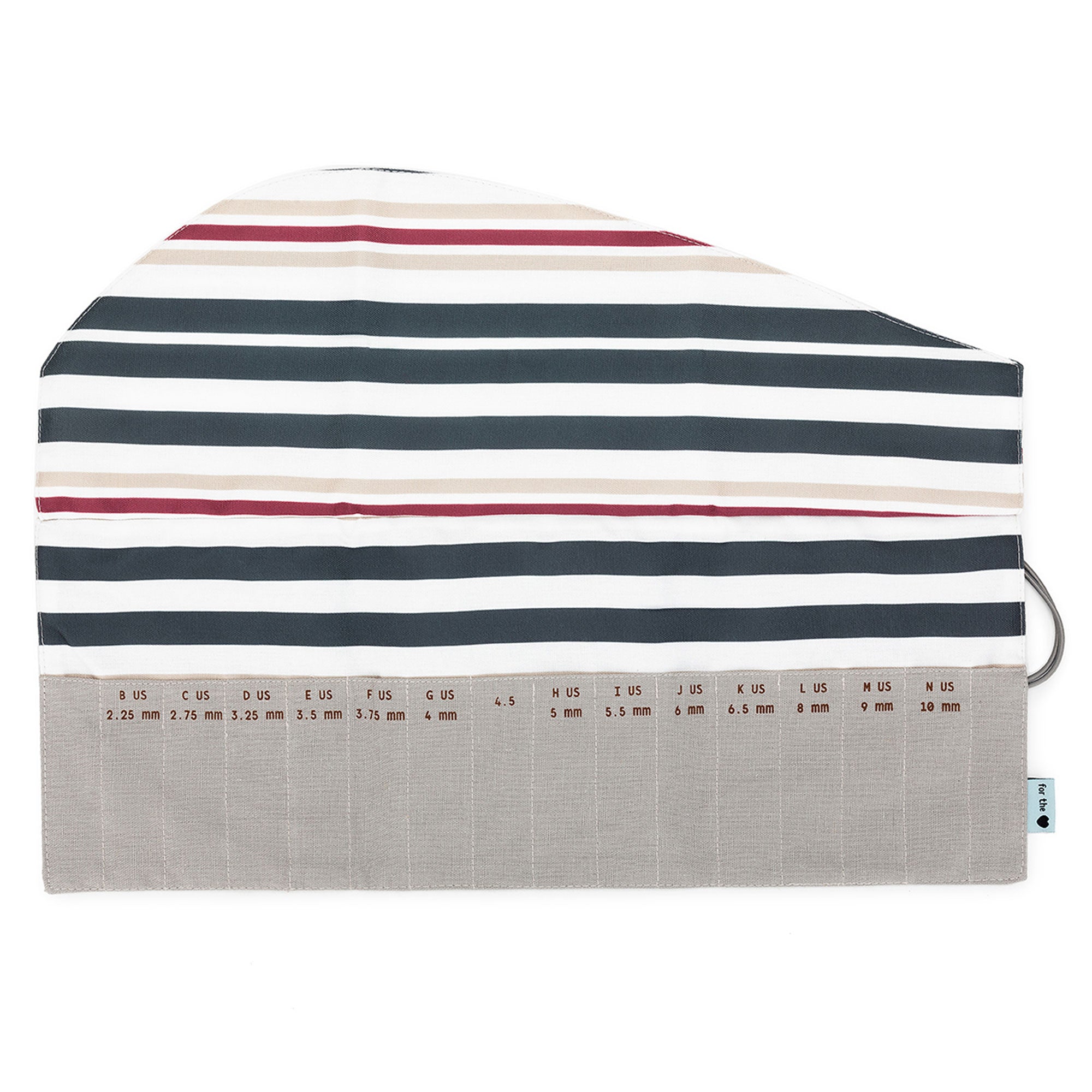 della Q Crochet Roll - 168-2 - *Linen - Pebble - Zoom Image