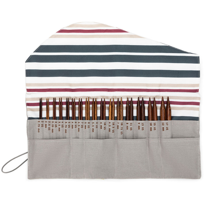 della Q Interchangeable Needle Case - 185-1 - *Linen - Pebble - Extra Image