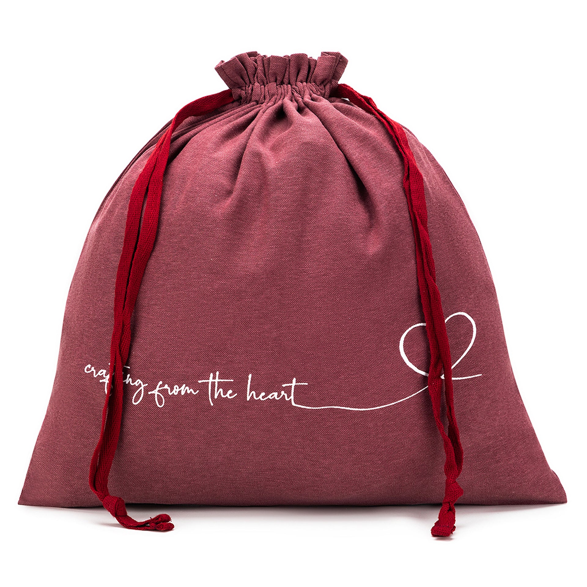 della Q Large Eden Project Bag - 119-2 - *Linen - Wine - Zoom Image
