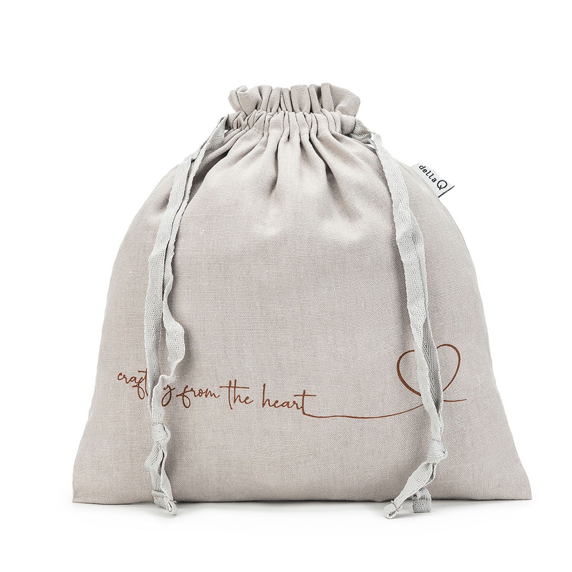 della Q Small Eden Project Bag - 115-1 - *Linen - Pebble - Zoom Image
