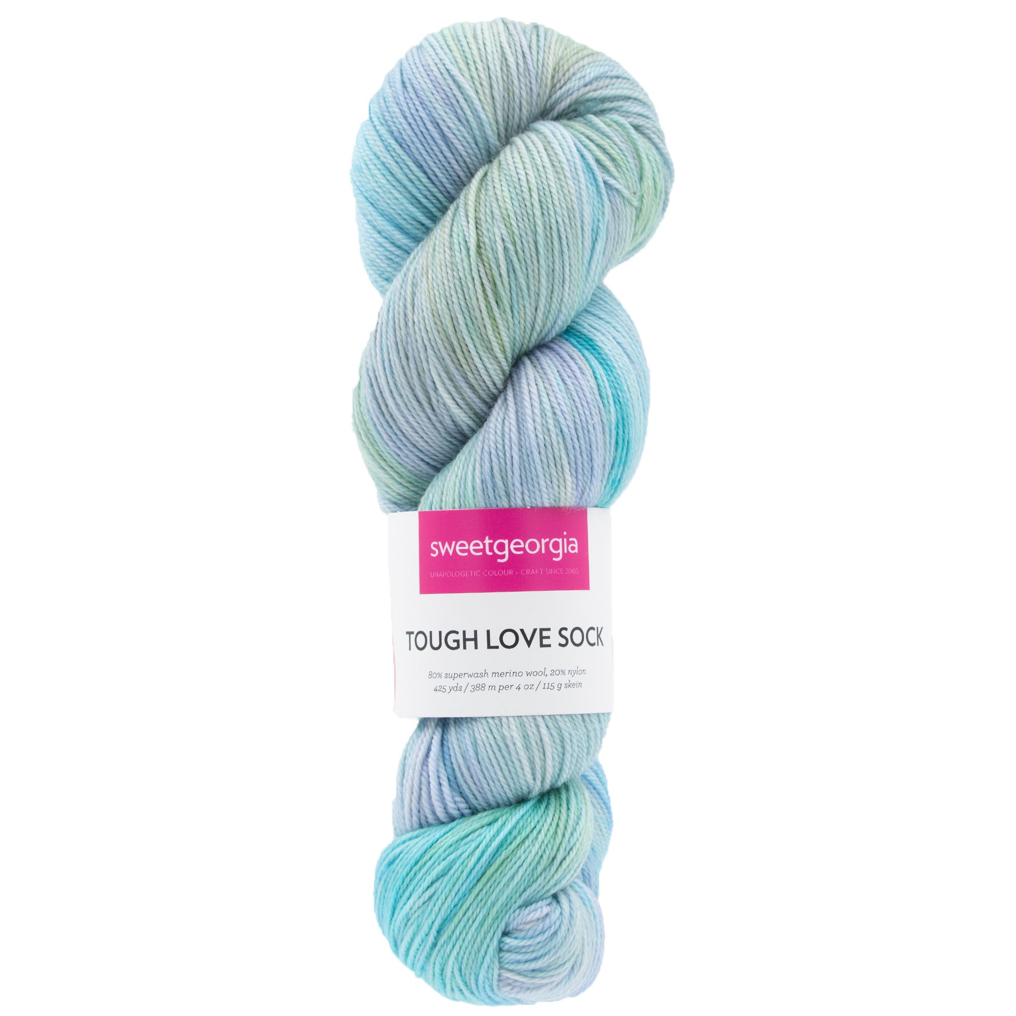 SweetGeorgia Tough Love Sock Yarn - Starlight - Zoom Image