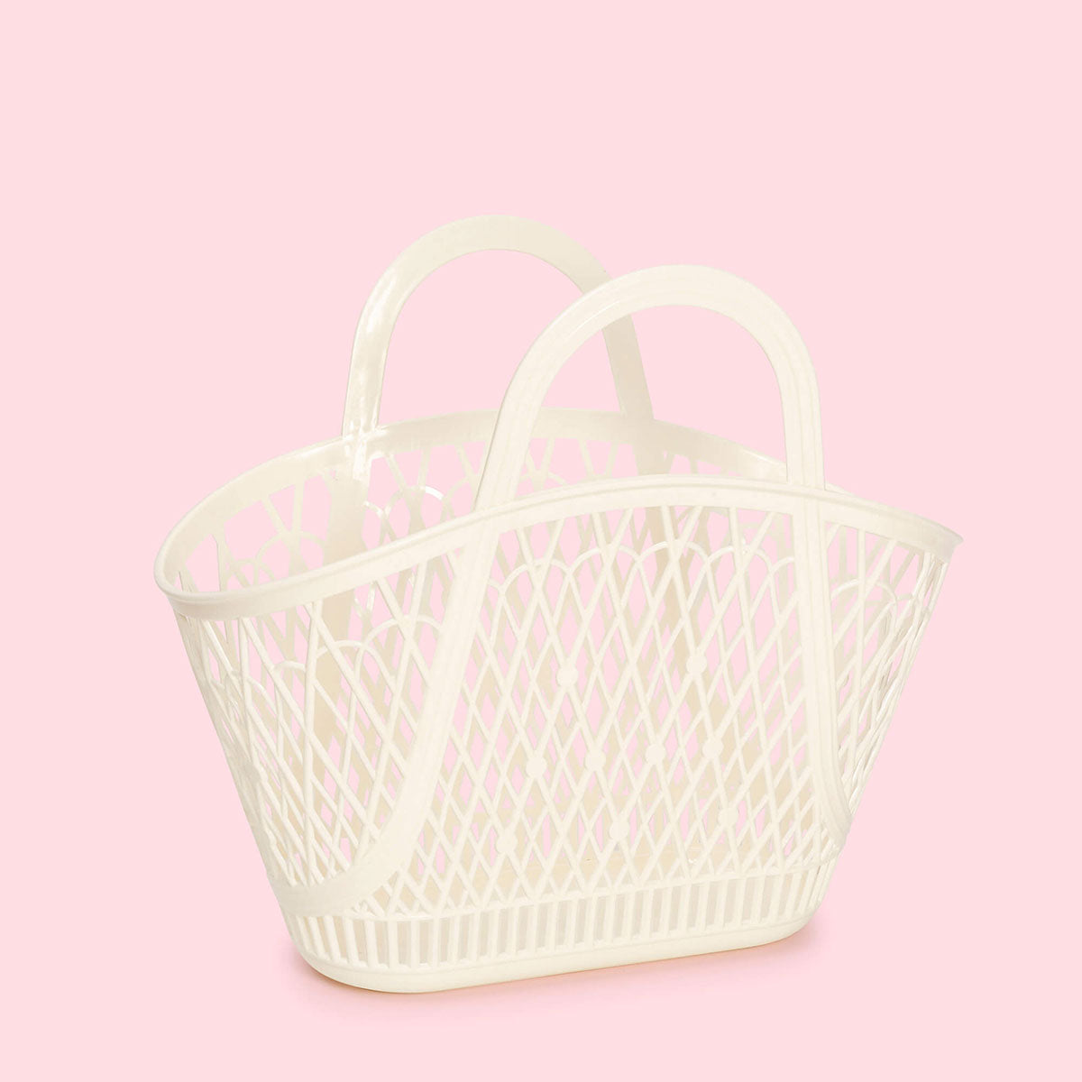 Sun Jellies Betty Basket - Cream - Extra Image