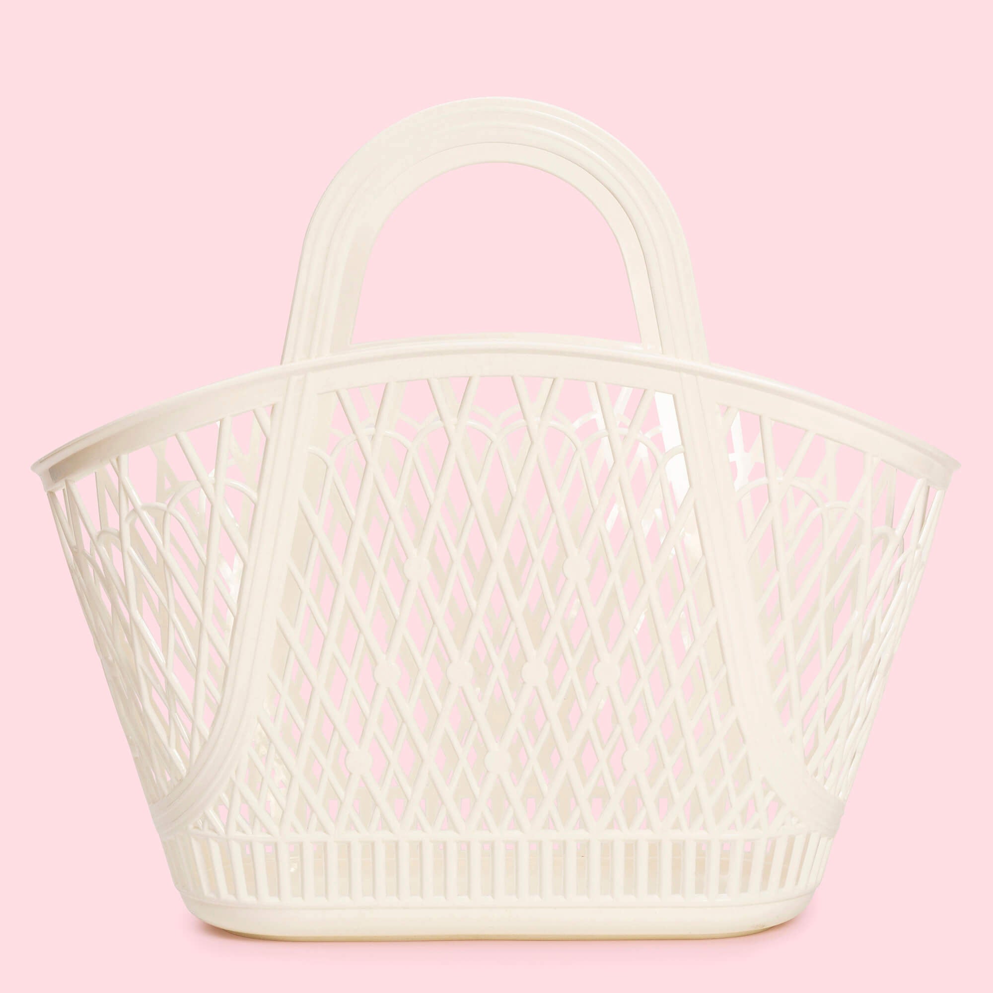 Sun Jellies Betty Basket - Cream - Zoom Image