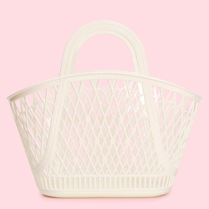 Sun Jellies Betty Basket - Cream - Zoom Image