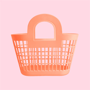 Sun Jellies Rosie Basket - Peach - Zoom Image