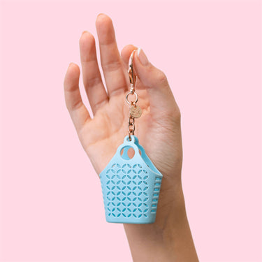 Sun Jellies Itty Bitty Bag Charm - Atomic Blue - Zoom Image